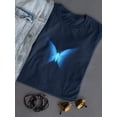 thumbnail image 3 of Neon Butterfly Shaped T-Shirt Women -Image by Shutterstock, Female x-Large, 3 of 4