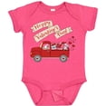 thumbnail image 3 of Inktastic Hoppy Valentine's Day Bunny Truck with Hearts Boys or Girls Baby Bodysuit, 3 of 5