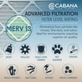 thumbnail image 4 of Cabana Filters 16 x 24 x 1 HVAC Furnace Air Filter Replacement, MERV 13, 6 Pack, 4 of 7