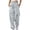 Gray#5, variant on fheaev Sweatpants For Women Baggy Pants Ankle Banded Printing Pants Elastic Tie Waist Drawstring With Pockets Long Pants Athletic Fit Jogger Workout Bottom Trousers