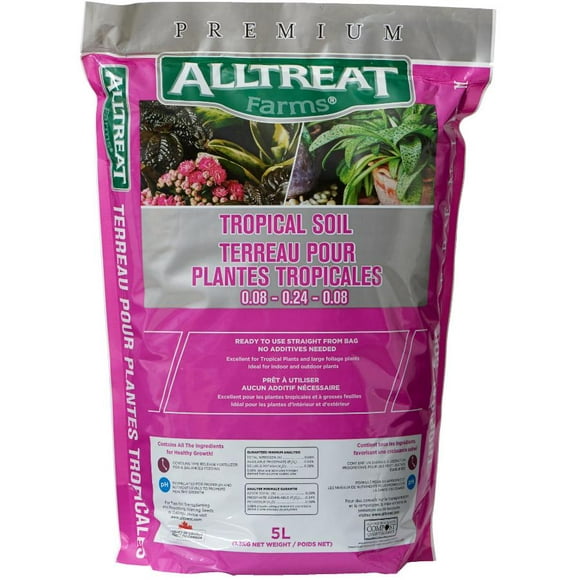 5L All Purpose Premium Tropical Plant Potting Soil Mix