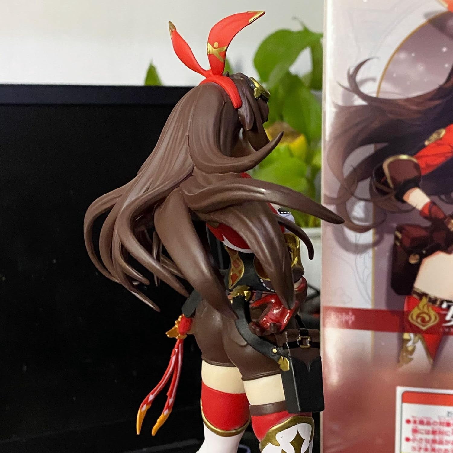 Amber Figure Flight Suit Amber Anime Figures 23cm/9.1inch Anime Character Collection Decor Statue Model Desktop Decoration Ornament Gifts
