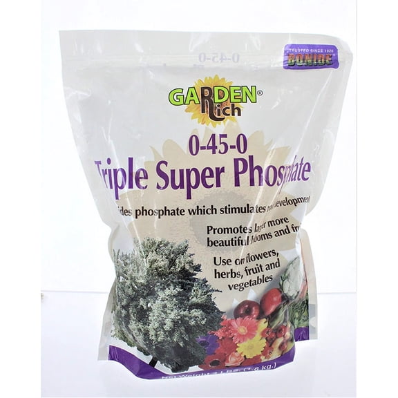 Bonide BND969 Triple Super Phosphate 0450 Phosphorus Plant Food Granules lb., 64 Ounce