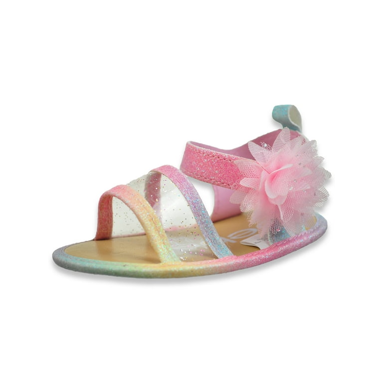 Little girl online clear sandals