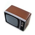 Farfi Resin Retro TV Model Miniature 1/12 Doll House Appliances Living