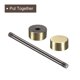 thumbnail image 4 of 8uds Metal Bolsa Correa Conectar Hebillas,32x42mm Monedero Tornillo Fijación Remaches Barra Forma para Bolso Cinturón Manija Conectivo Decoración (Bronce Tono), 4 of 7