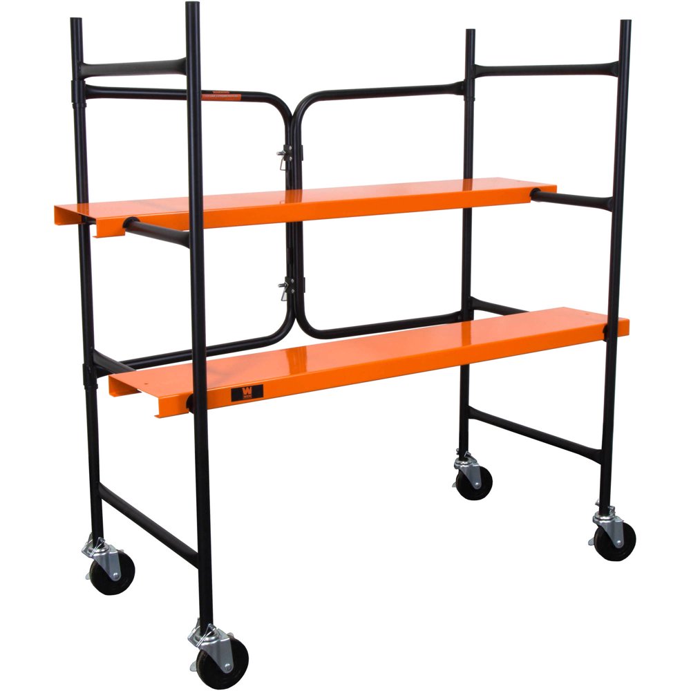 WEN 500 lb Capacity Collapsible Rolling Scaffolding