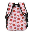 thumbnail image 4 of Easygdp Hand Drawn Strawberry Mochila Ergonómica Versátil para Laptop - Múltiples Bolsillos, Correas Ajustables, Unisex para Escuela, Viajes y Actividades al Aire Libre-One Size, 4 of 5