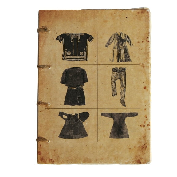 De Kulture Works Journal Vintage Japanese Clothing Travelogue Diary A5 Size, 140 Pages, 125 GSM