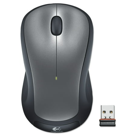 Logitech - M310 Wireless Optical Ambidextrous Mouse - Silver