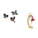 thumbnail image 5 of Escultura De Bailarina De Madera Con Forma De Pájaro, Ideal Como Arte De Pared, Para Jardín, Estudio, Oficina, Dormitorio, Decoración Del Hogar., 5 of 8