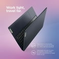 thumbnail image 3 of Lenovo Ideapad 3 15.6" FHD Laptop, AMD Ryzen 5 5500U, 8GB RAM, 256GB SSD, Windows 11 Home, Abyss Blue, 82KU01RJUS, 3 of 13