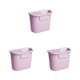 thumbnail image 3 of Botes de basura Montados en la pared Yuarrent rosa ABS, 3 of 6
