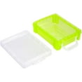 thumbnail image 5 of Green Stacking Crayon Box by Simply Tidy - Plastic Storage Containers for School Supplies, Sewing and Crafts - Bulk 36 Pack, 5 of 6