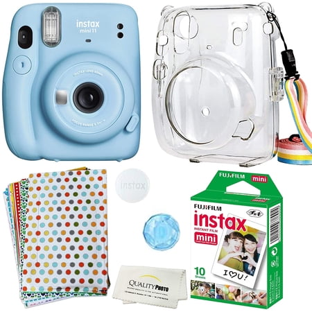 UPC: 0649754699414 | Fujifilm Instax Mini 11 Camera with Clear Case  films and stickers bundle