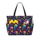 thumbnail image 1 of Easygdp mushroom rainbow color Skull Bolsa de Viaje de Playa de Gran Capacidad, Bolsa Tote Perfecta para la Playa, Escapadas de Fin de Semana y Viajes, 1 of 7