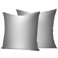 thumbnail image 2 of Grey Ombre Waterproof Outdoor Pillow Covers 18''x18'' Set of 2, Patio Furniture Cushion Covers for Chairs, Gray White Gradient Modern Abstract Art Decorative Pillow Cases for Garden/Pool/Beach, 2 of 9