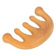 thumbnail image 4 of Scalp Massage Comb, Lightweight Wide Tooth Hair Massage Comb Rounded Head Design  For Neck For Hands, 4 of 8