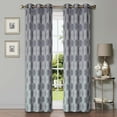 thumbnail image 6 of Superior Ribbon Blackout Curtains, Grommet Header, Set of 2, 42" x 96", Silver, 6 of 6