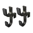 thumbnail image 4 of DYNWAVECA Car Umbrella Hooks Umbrella Hangers Stable Installation Storage Car Interior Accessories Multifunctional Portable Trunk Hooks Black 2 Pieces, 4 of 10