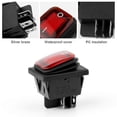 thumbnail image 3 of 4 Switch, Waterproof Rocker Switch, AC 16A/250V 20A/125V 4 Pin 2 Position, Panel Mount Rocker Switch for Electrical Products, 3 of 5