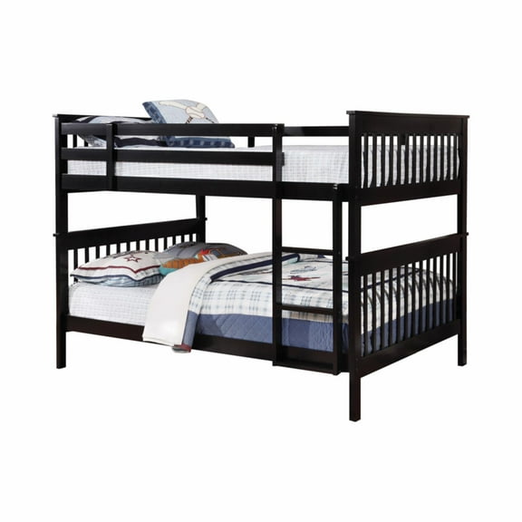 Coaster Furniture Bunks Traditional Full over Full Bunk Bed