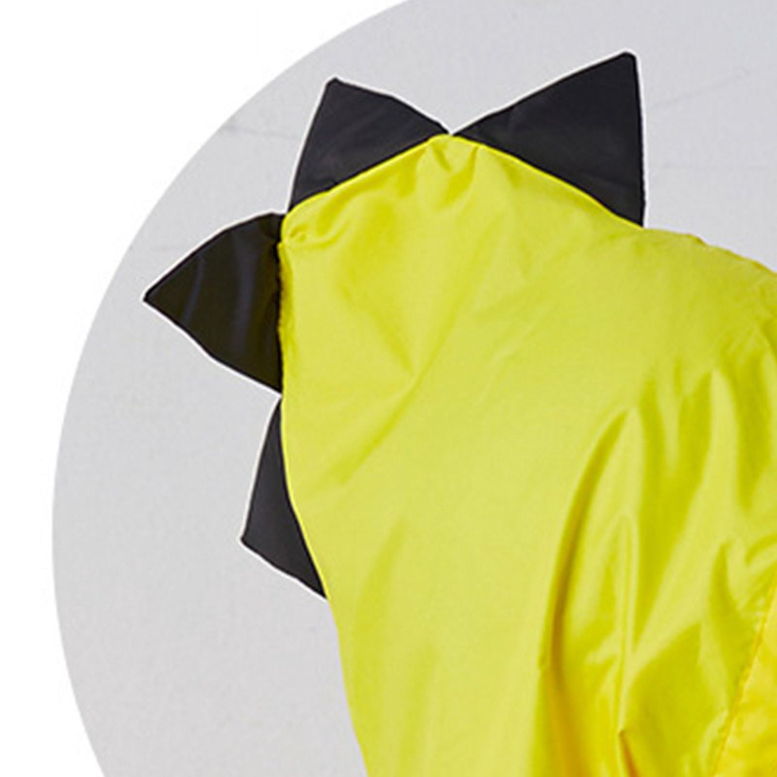 JUMEYU Girls Rain Coat Kids Rain Jacket with Air Vents Mesh Lined Hooded Raincoats for Boys Girls Size 7-8 (Yellow,7-8 Years)
