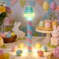 thumbnail image 1 of Sokhug Easter Egg Light-Up Wand LED Glowing Decor 10in Nightlight for Spring Holiday Tabletop Centerpiece Party Gift Toy, 1 of 8