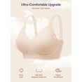 thumbnail image 4 of Sujetadores inalámbricos Jelly Bras Cuteio para mujer con cobertura total Nude M, 4 of 5