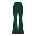 thumbnail image 5 of ZACPNCV Ladies' Solid Color Casual Elastic Waist Versatile Micro Flared Loose Yoga Casual Pants Green, 5 of 5