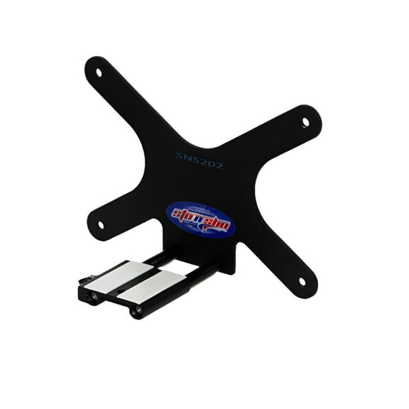 STO N SHO Front License Plate Bracket Compatible with 2017 Nissan GT-R (SNS202)