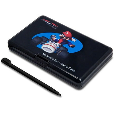 Pelican Case w/ Stylus, Black / Mario Kart (DS Lite)
