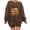 Coffee-A, variant on Women Thanksgiving Print Long Sleeves Blouse, Round Neck Casual Pullover Tops, Pumpkin Car Happy Thanksgiving Print Sweatershirt, Loose Oversized Autumn Hoodless Tops Blouse Coffee-D XL