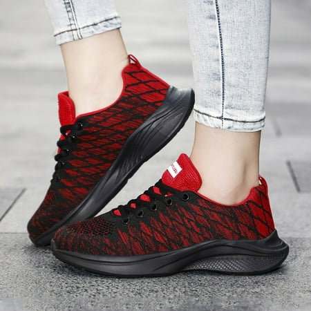 

Mishuowoti sneakers for women 2023 Fashion Summer Women Sneakers Multicolor Mesh Breathable Lightweight Flat Bottom