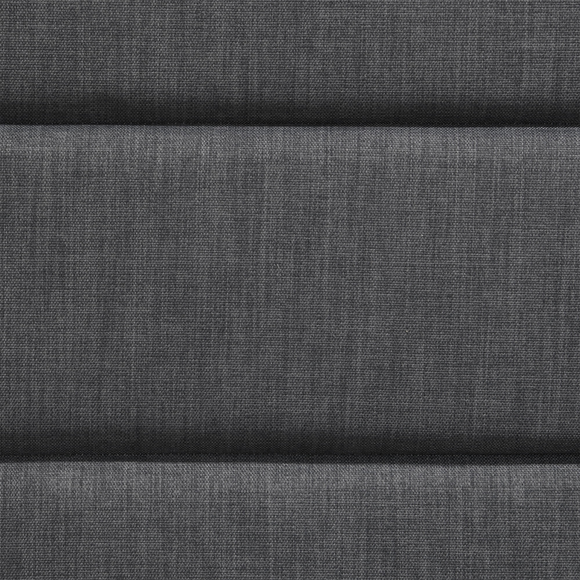 Serta Palisades Tufted Upholstered Queen Size Adjustable Headboard, Charcoal Gray