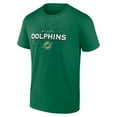 thumbnail image 2 of Men's Fanatics Kelly Green Miami Dolphins Big & Tall Celtic T-Shirt, 2 of 3