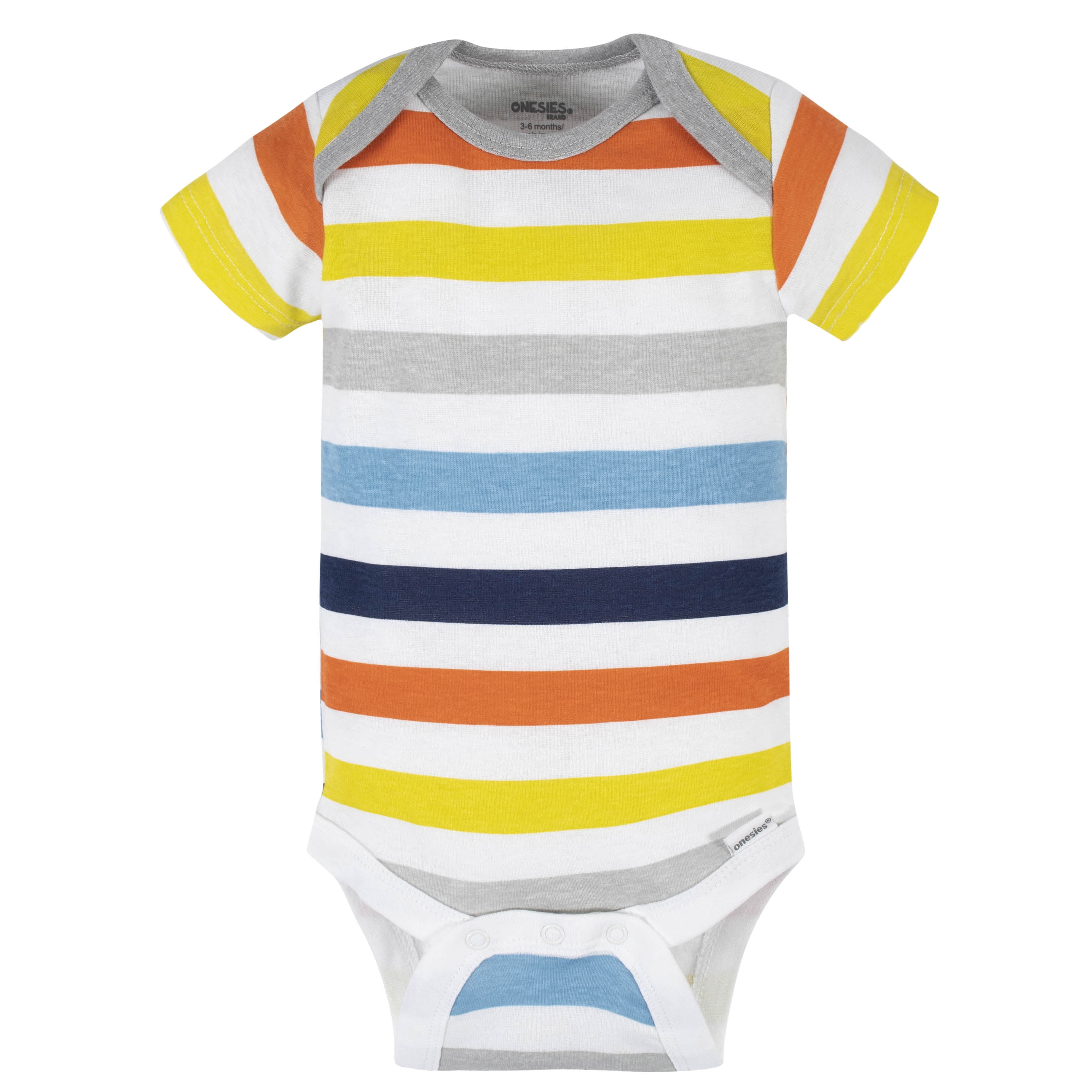 Brand Baby Boys Bodysuits & Pants Set, 6-Piece Outfit Set, Sizes Newborn - 12 Months