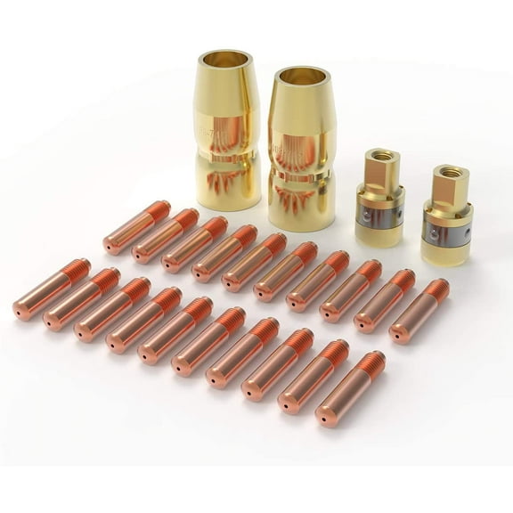 YesWelder Welding Gun Accessory Kit M-100/150 Hobart H-9/10 .035" Tip-Nozzle-Diffuser, 1 Pack