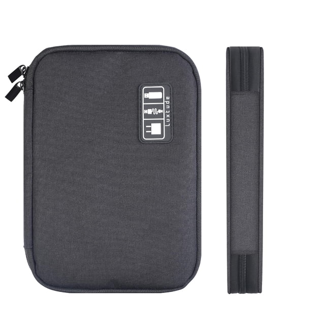 Cord Organizer Bag Luxtude Funda portatil con cable de 24 x 16 cm