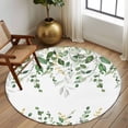 thumbnail image 2 of Round Rug 6Ft Washable Non-Slip, Sage Green Eucalyptus Circle Area Rugs for Living Room Bedroom, Watercolor Spring Weeping Botanical Indoor Floor Mats Carpet Runner for Home Decor Aesthetic, 2 of 8