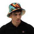thumbnail image 4 of Balery Cool Camel Oasis Vibes Sombreros para el sol para hombre y mujer, sombrero de pescador con UPF 50+, 4 of 6