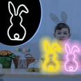 thumbnail image 6 of Moocorvic Easter Bunny Neon Sign LED Lights USB Rabbit Lights for Bedroom Bar Party Holiday Bedroom, 6 of 6