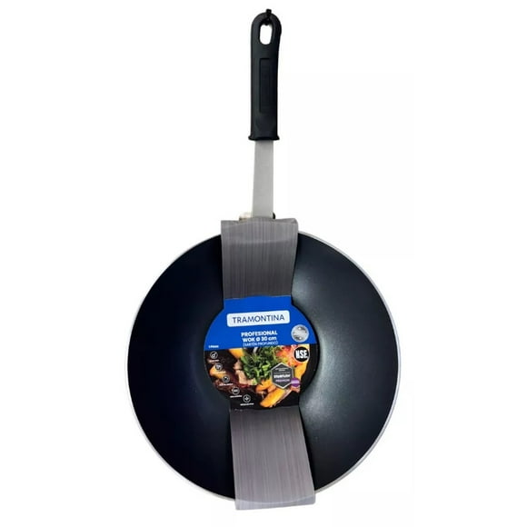 Wok Profesional Aluminio 30 cm NSF Antiadherente Tramontina