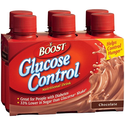 Boost Glucose Control 250 Cal, 8 oz, Cartons, Chocolate, 27 Count