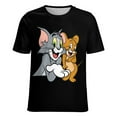 thumbnail image 5 of Tom And Jerry T-Shirt for Men Women, Unisex Crew Neck Tee, Casual Short Sleeve Tops, S-6XL, 5 of 9