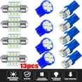 thumbnail image 2 of FZPJJNB For Mercedes Benz W204 C250 C300 USA Blue LED Interior Lights Kit 13 Pack, 2 of 9