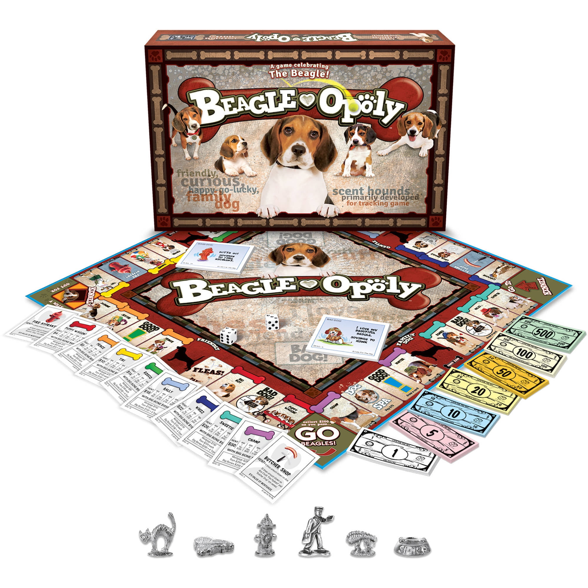 Late for The Sky Breed-opoly Board Game Lfs1139 Breed Beagle for sale online 