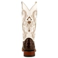 thumbnail image 3 of Ferrini Womens Rancher  Print Embroidered Square Toe Cowboy  Mid Calf Dress, 3 of 5