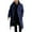 Navy Jacket for Men, variant on hopeusince Men's Winter Wool Overcoat Classic Fit Long Warm Trench Coat Double Breasted Outwear with Pockets Business Overcoat Black L