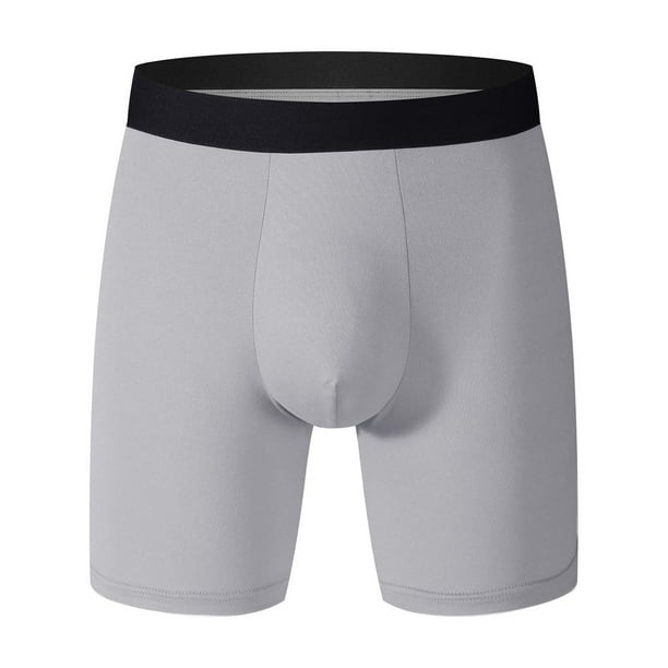 Ropa Interior Para Hombre, Bragas Largas Para Hombre, Talla Grande, De Secado Rápido, Con Cuatro Esquinas
